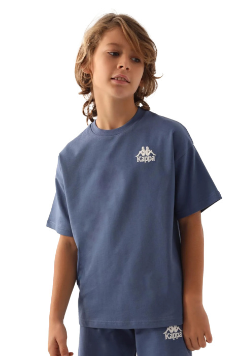 Kappa Erkek Çocuk T-Shirt - 331U4XW Mavi - 1