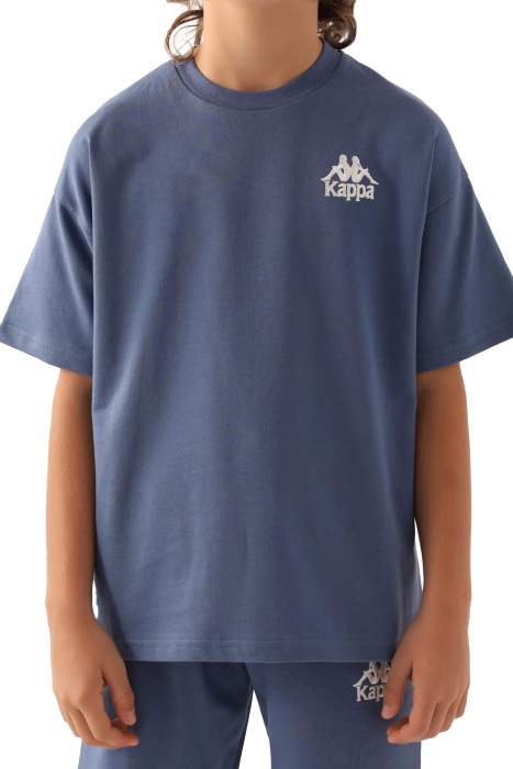 Kappa Erkek Çocuk T-Shirt - 331U4XW Mavi - 3
