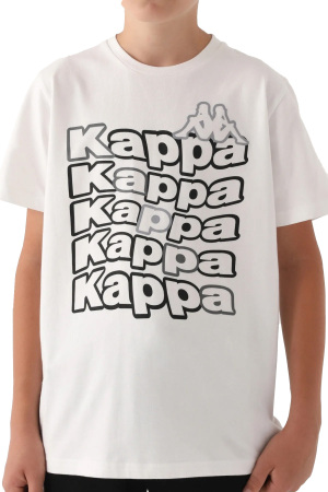 Kappa Erkek Çocuk T-Shirt - 341S75W Krem - 3
