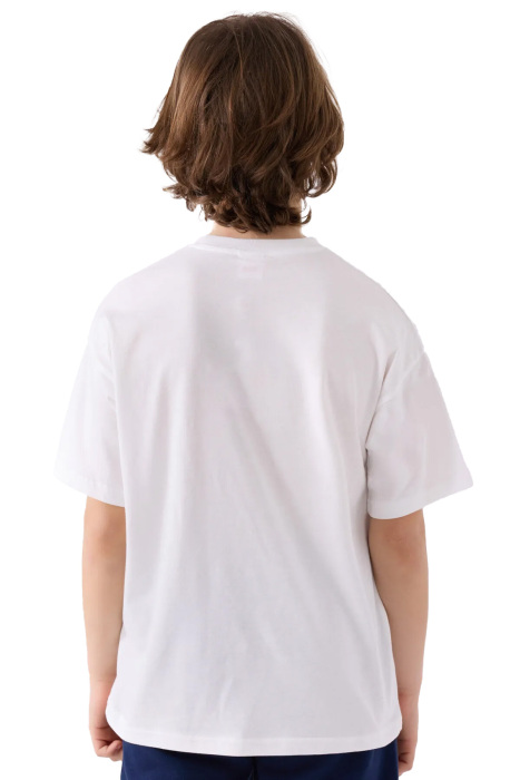 Kappa Erkek Çocuk T-Shirt - 341Z1QW Krem - 2