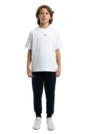 Kappa Erkek Çocuk T-Shirt - 37226GW Beyaz - 4