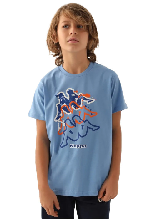 Kappa Erkek Çocuk T-Shirt - 381Y8DW İndigo - 1
