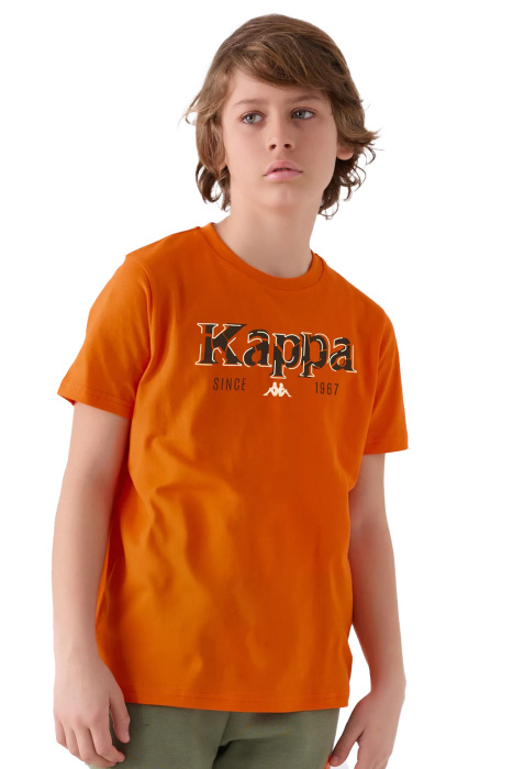 Kappa Erkek Çocuk T-Shirt - 382632W Turuncu - 1