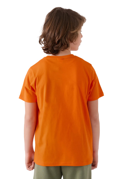 Kappa Erkek Çocuk T-Shirt - 382632W Turuncu - 3