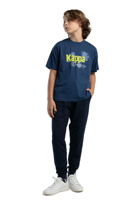 Kappa Erkek Çocuk T-Shirt - 38284IW Koyu Mavi - 2