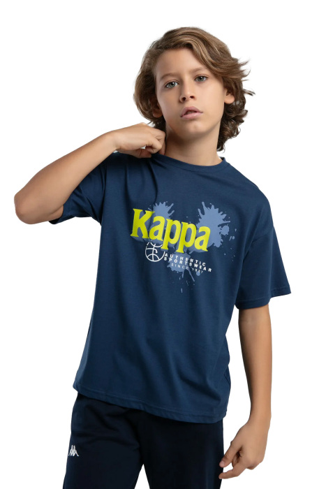 Kappa Erkek Çocuk T-Shirt - 38284IW Koyu Mavi - 3