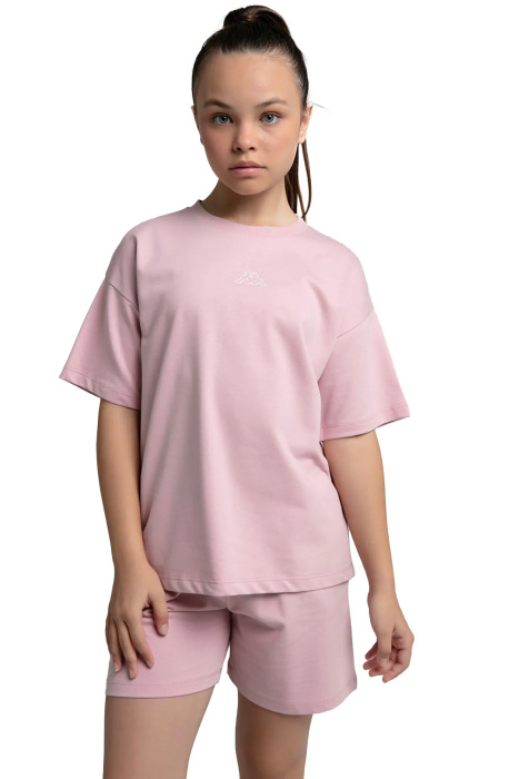 Kappa Kız Çocuk Şortlu Takım - 362413W Açık Pembe - 2