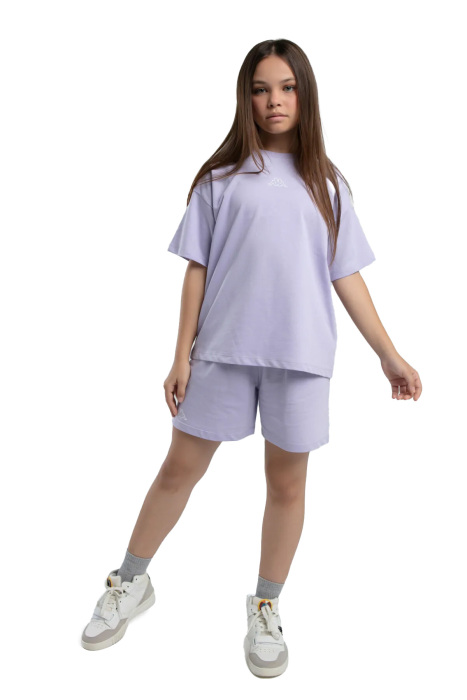 Kappa Kız Çocuk Şortlu Takım - 362413W Lila - 1