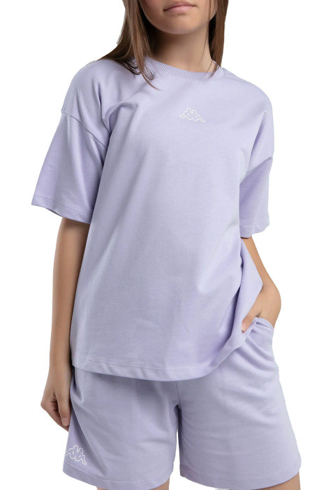 Kappa Kız Çocuk Şortlu Takım - 362413W Lila - 3