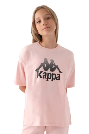 Kappa Kız Çocuk T-Shirt - 331T2RW Pudra - 1