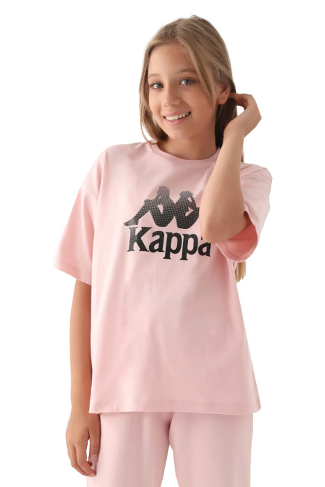 Kappa Kız Çocuk T-Shirt - 331T2RW Pudra - 2