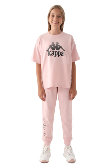 Kappa Kız Çocuk T-Shirt - 331T2RW Pudra - 5