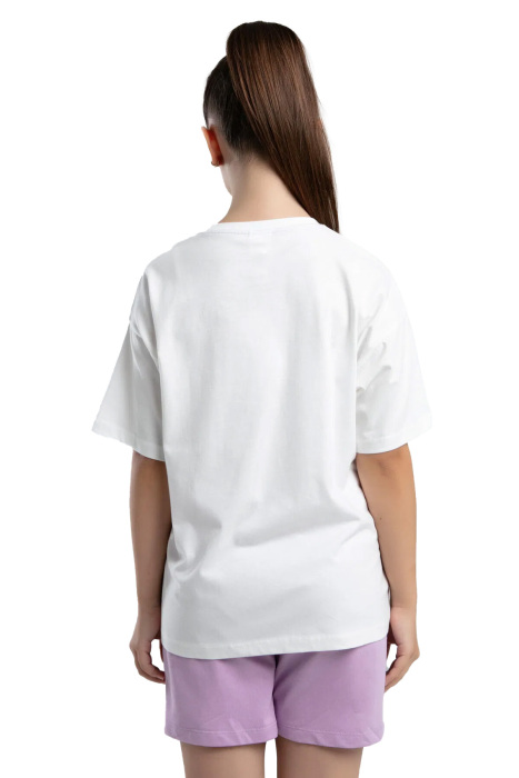 Kappa Kız Çocuk T-Shirt - 38284VW Beyaz - 4