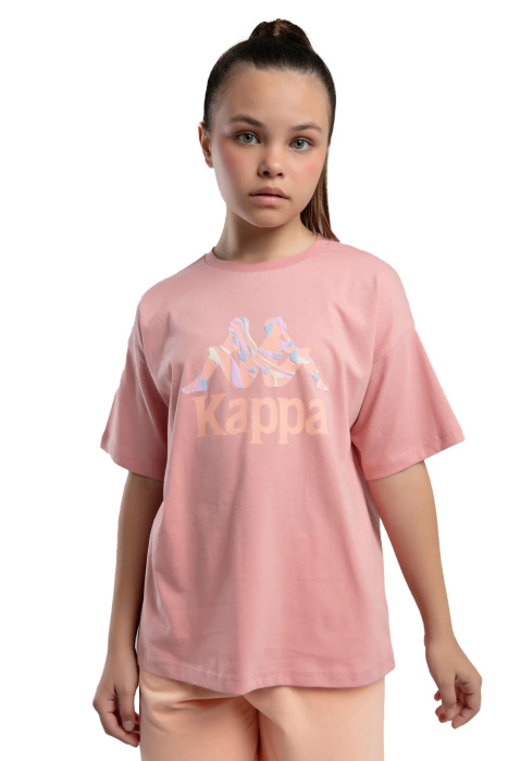 Kappa Kız Çocuk T-Shirt - 38284VW Pembe - 1