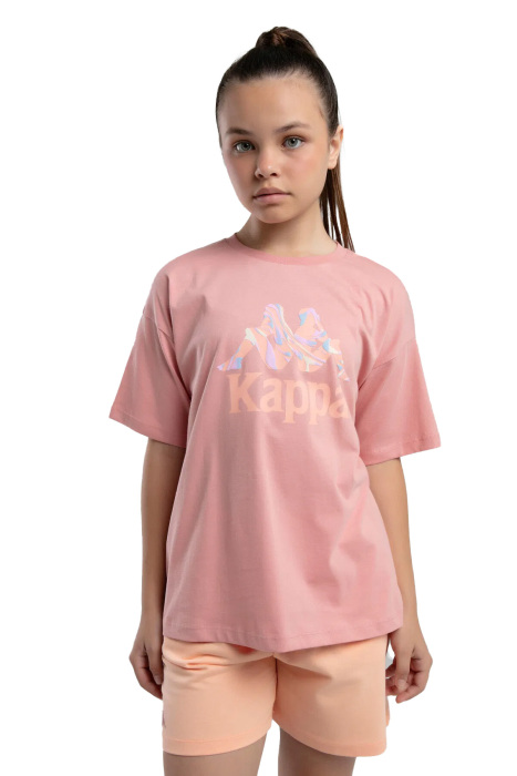 Kappa Kız Çocuk T-Shirt - 38284VW Pembe - 2