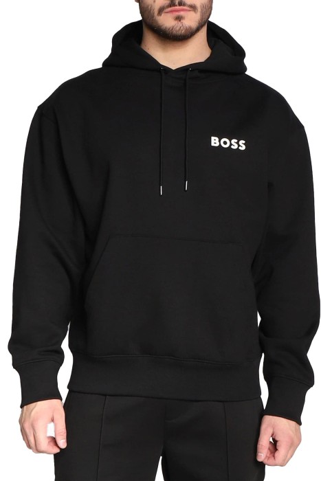 Boss - Kapüşonlu Erkek SweatShirt - 50477581 Siyah