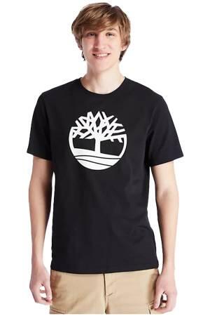 Kbec River Tree Tee Erkek T-Shirt - TB0A2C2R Siyah - Thumbnail