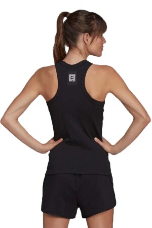 Kk Ribbed Kadın Atlet - HB1426 Siyah - 2