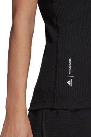 Kk Ribbed Kadın Atlet - HB1426 Siyah - 4