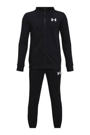 Knit Track Suit Erkek Çocuk Eşofman Takımı - 1363290 Siyah - Thumbnail