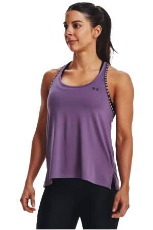Knockout Kadın Atlet - 1351596 Mor - Under Armour