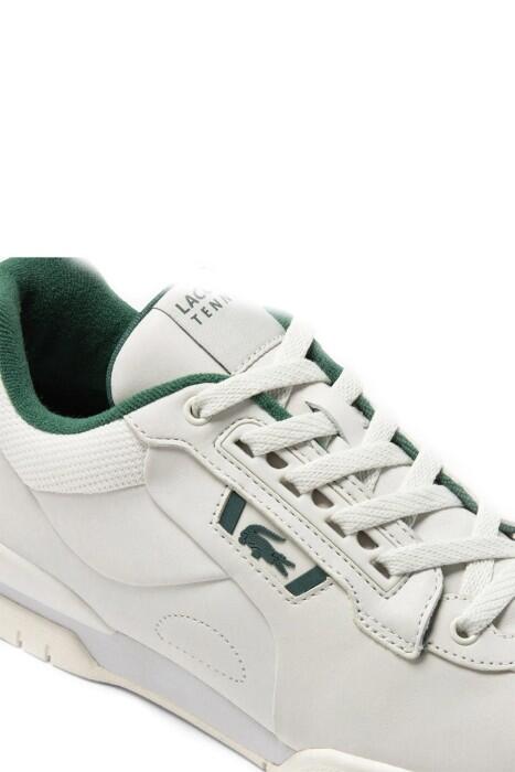 Lacoste M89 Erkek Ayakkabı - 745SMA0087 Kırık Beyaz/Koyu Yeşil