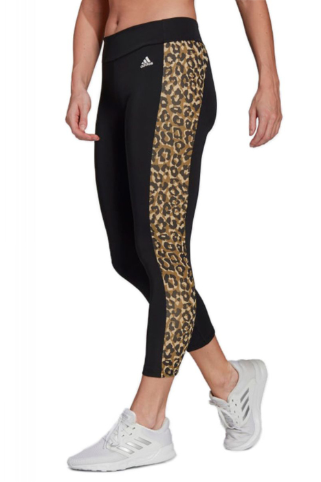 Leo 7/8 Kadın Tayt - GL3960 Siyah/Leopar - 1
