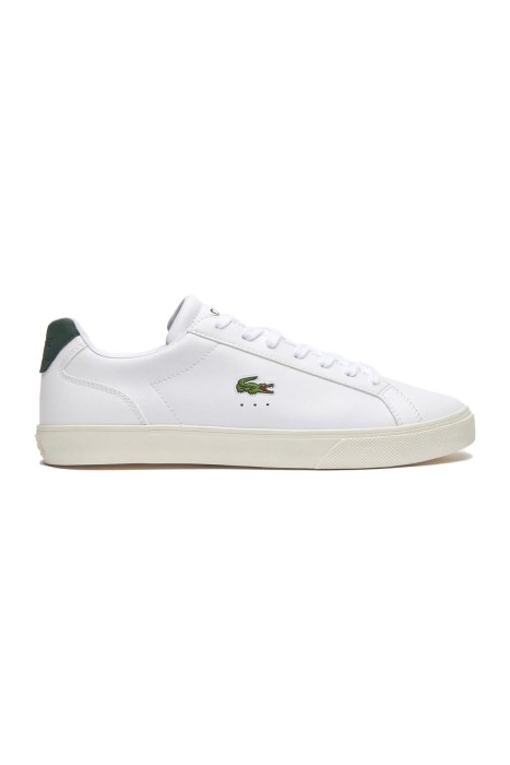 Lacoste - Lerond Pro Erkek Ayakkabı - 744CMA0024 Beyaz/Koyu Yeşil