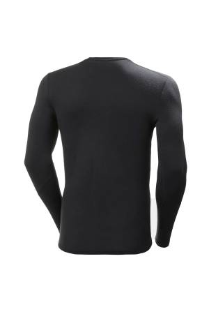 Lıfa Merıno Mıdweıght Crew Erkek Termal İçlik - 49364 Siyah - 2