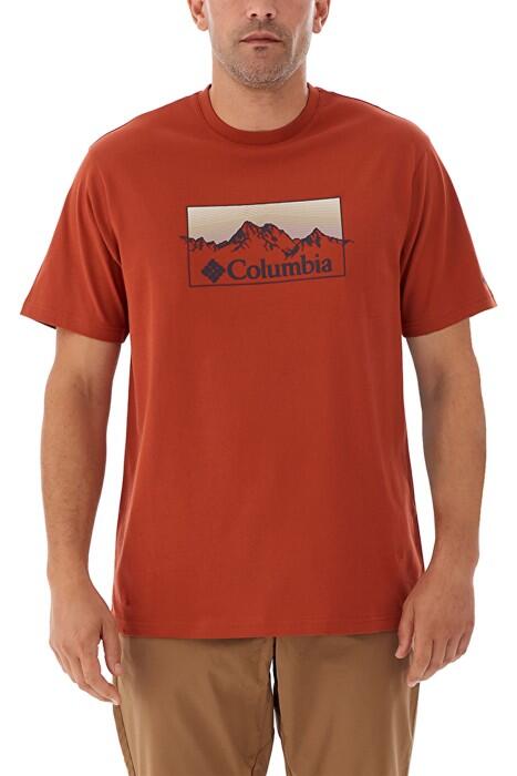 Linear Range Ss Erkek T-Shirt - CS0344 Kiremit - 1