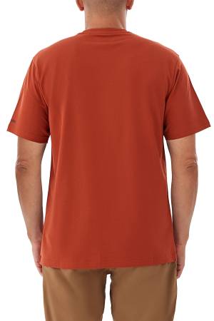 Linear Range Ss Erkek T-Shirt - CS0344 Kiremit - 2