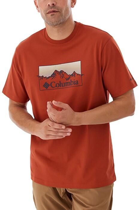 Linear Range Ss Erkek T-Shirt - CS0344 Kiremit - 5
