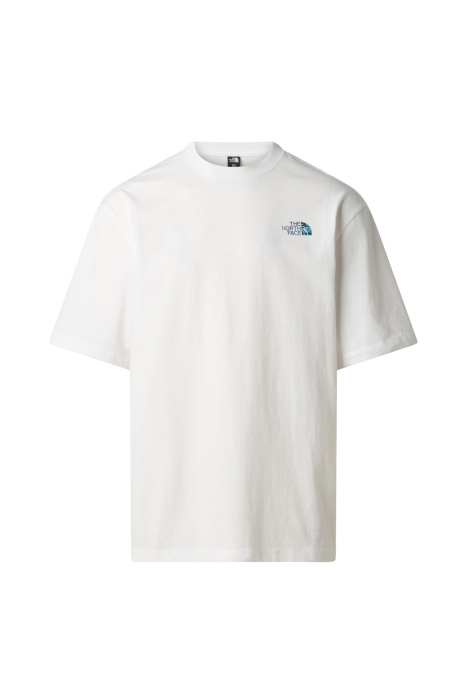 Liquid Box Nse Oversize Short Sleeve Erkek T-Shirt - NF0A8G9W Beyaz - 1