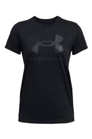 Live Sportstyle Graphic Ssc Kısa Kollu Kadın T-Shirt - 1356305 Siyah/Kireç Dalgası - Thumbnail