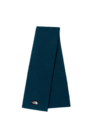 Logo Box Scarf Unisex Atkı - NF0A7RJ2 Petrol Mavisi - The North Face