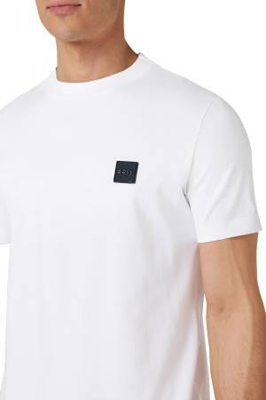 Logo Detaylı Erkek T-Shirt - 50485158 Beyaz - Thumbnail