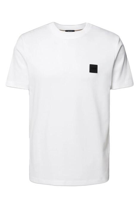 Logo Detaylı Erkek T-Shirt - 50485158 Beyaz