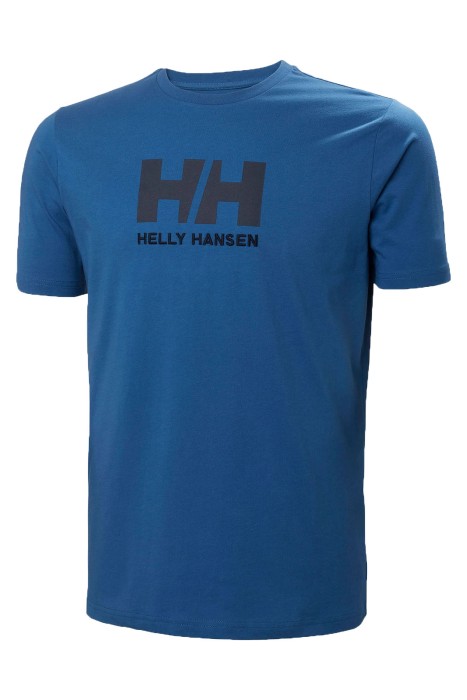 Logo Erkek T-Shirt - 33979 Açık Mavi
