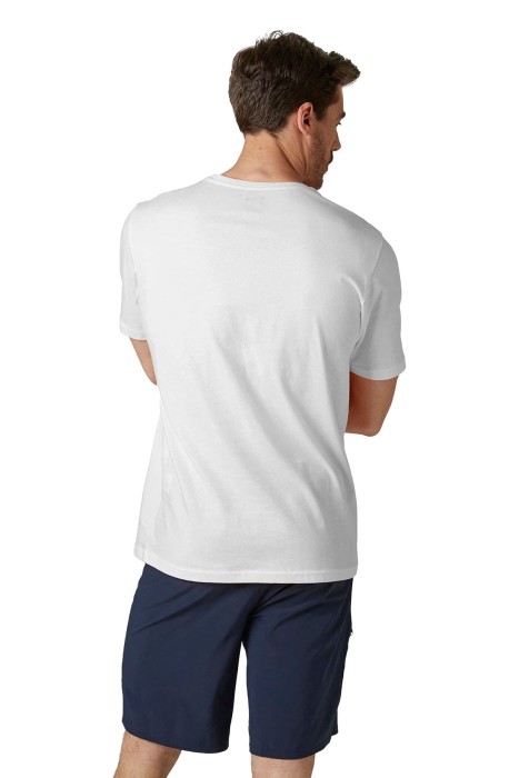 Logo Erkek T-Shirt - 33979 Beyaz