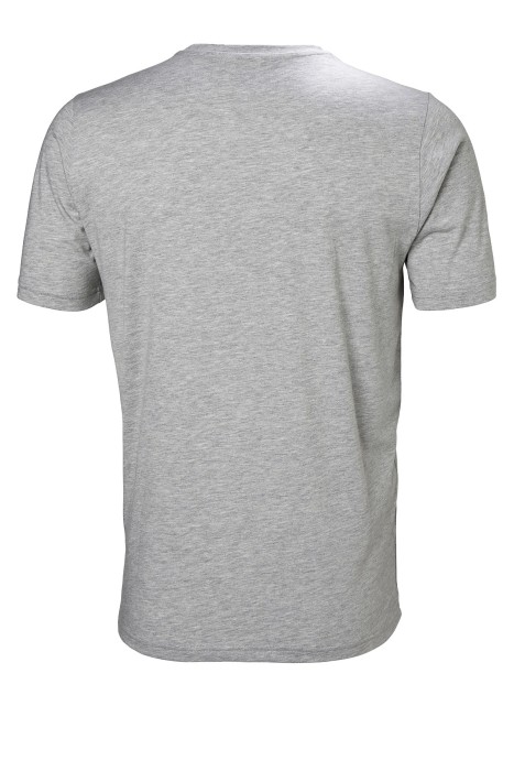 Helly Hansen - Logo Erkek T-Shirt - 33979 Gri