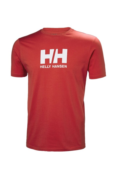 Helly Hansen - Logo Erkek T-Shirt - 33979 Kırmızı
