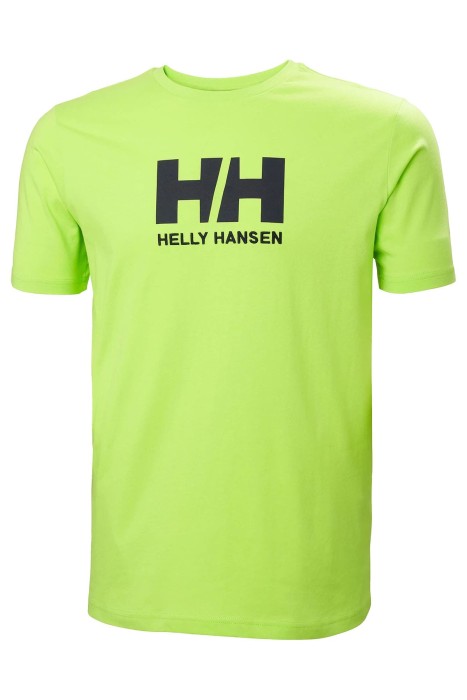 Helly Hansen - Logo Erkek T-Shirt - 33979 Yeşil