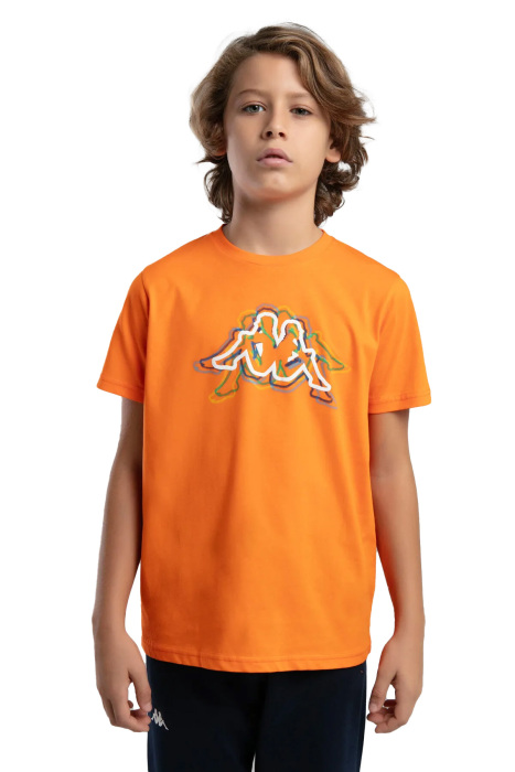 Logo Jonathan Erkek Çocuk T-Shirt - 37235ZW Turuncu - 1