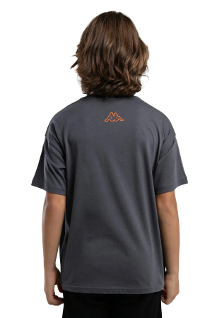 Logo Jos Erkek Çocuk T-Shirt - 372B1BW Koyu Gri - 2