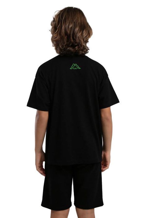 Logo Jos Erkek Çocuk T-Shirt - 372B1BW Siyah - 2