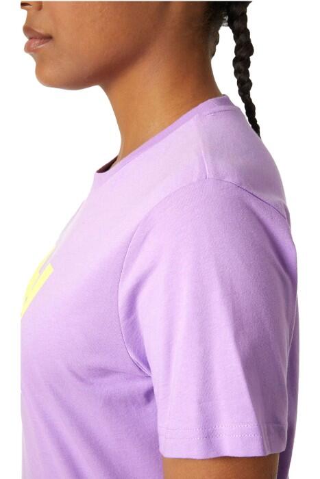 Logo Kadın T-Shirt - 34112 Açık Yeşil - 5