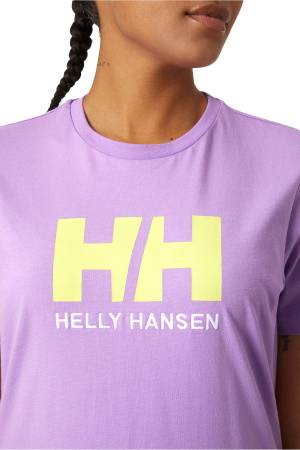 Logo Kadın T-Shirt - 34112 Açık Yeşil - 6