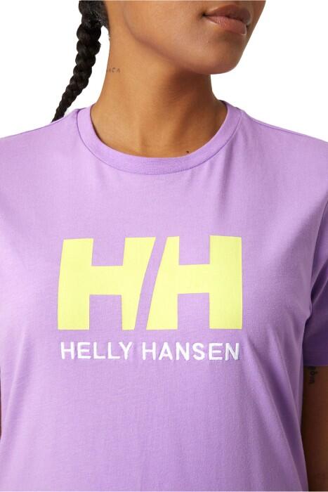 Logo Kadın T-Shirt - 34112 Açık Yeşil - 6