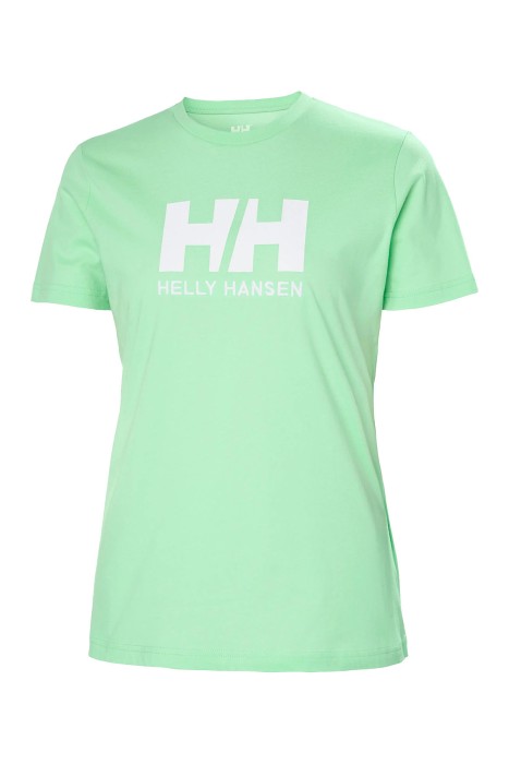 Helly Hansen - Logo Kadın T-Shirt - 34112 Mint Yeşili