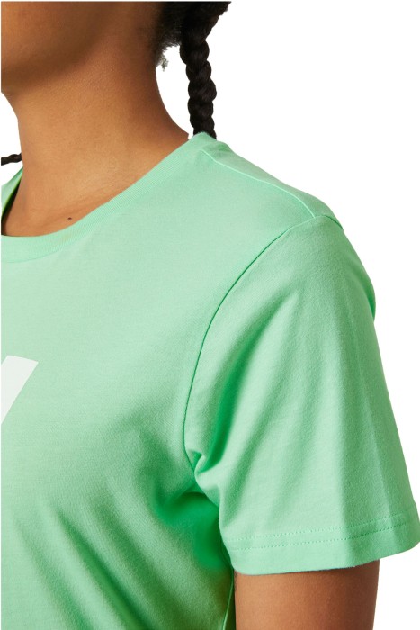 Logo Kadın T-Shirt - 34112 Mint Yeşili
